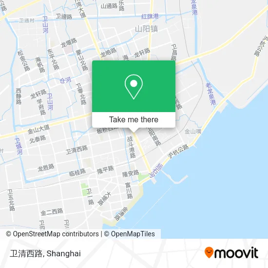 卫清西路 map