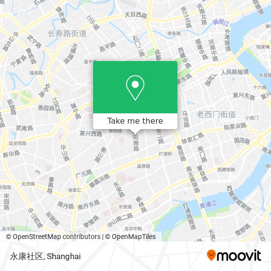 永康社区 map