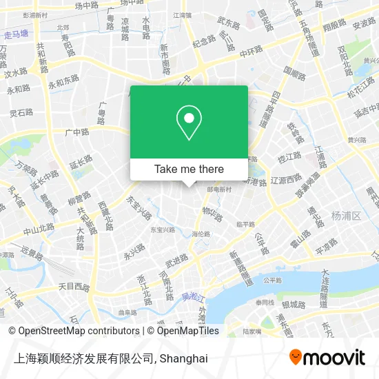 上海颖顺经济发展有限公司 map
