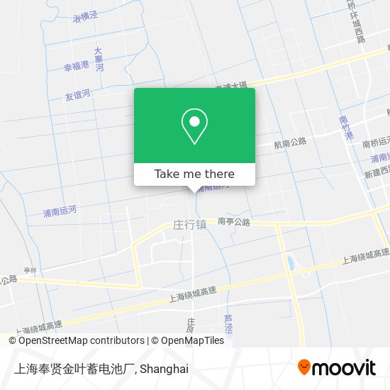 上海奉贤金叶蓄电池厂 map