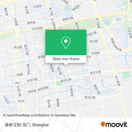 康桥宝邸-东门 map