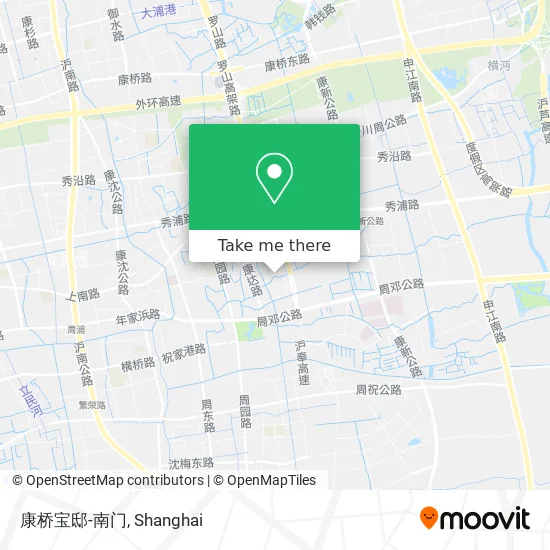 康桥宝邸-南门 map