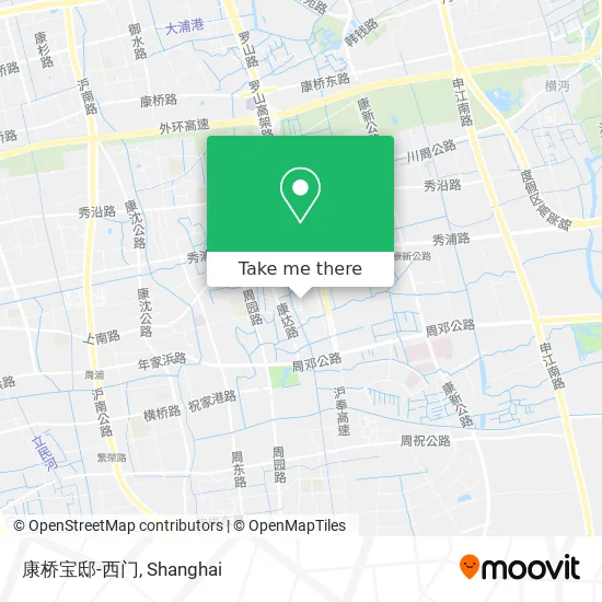 康桥宝邸-西门 map