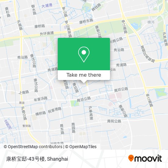 康桥宝邸-43号楼 map