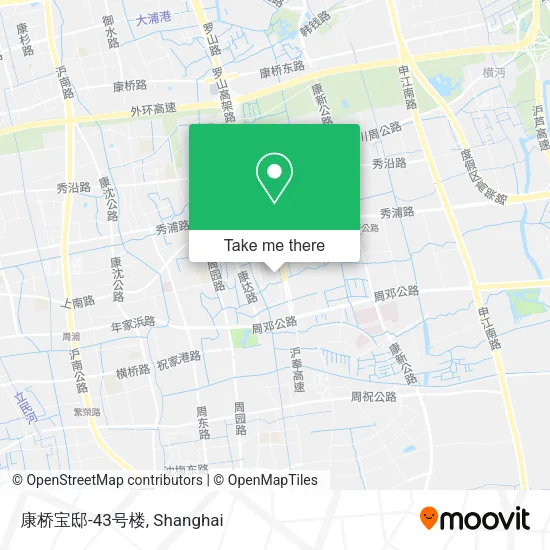 康桥宝邸-43号楼 map