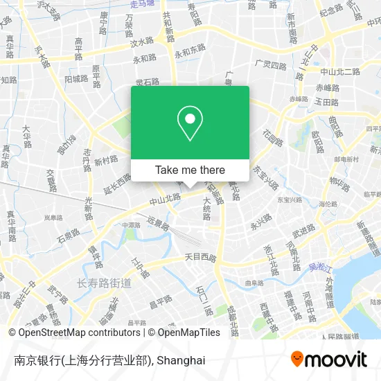 南京银行(上海分行营业部) map