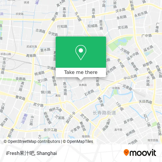iFresh果汁吧 map