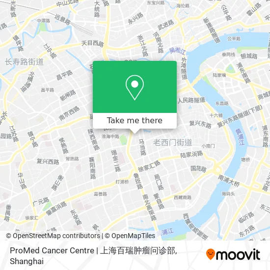 ProMed Cancer Centre | 上海百瑞肿瘤问诊部 map