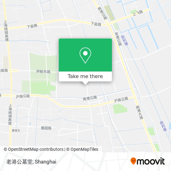 老港公墓堂 map