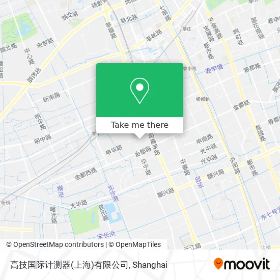 高技国际计测器(上海)有限公司 map