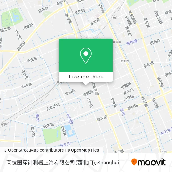高技国际计测器上海有限公司(西北门) map
