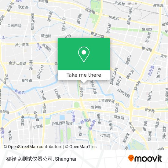 福禄克测试仪器公司 map