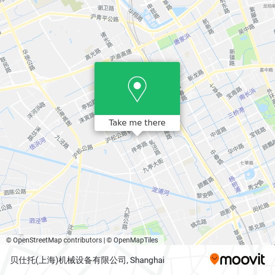 贝仕托(上海)机械设备有限公司 map
