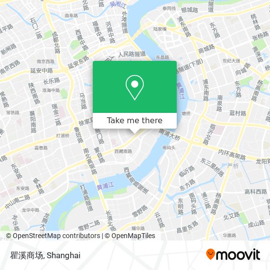 瞿溪商场 map