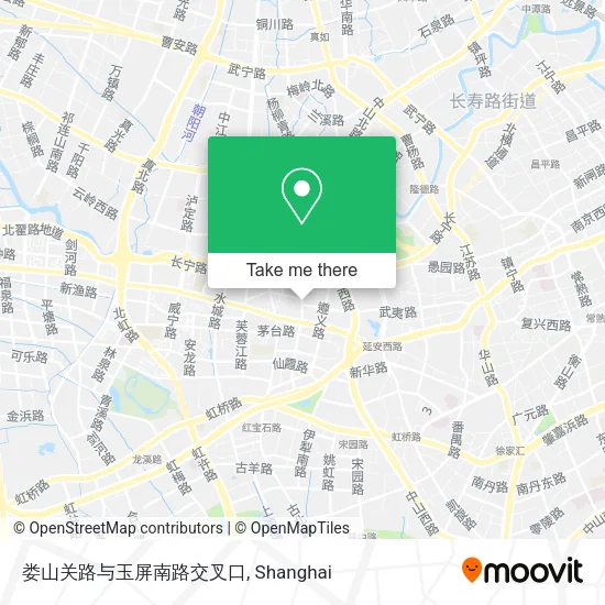 娄山关路与玉屏南路交叉口 map
