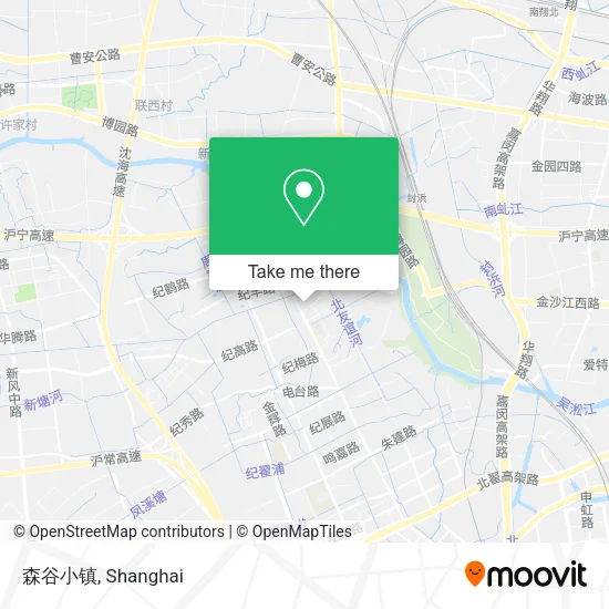森谷小镇 map