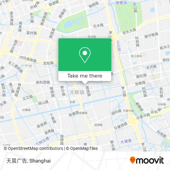 天晨广告 map