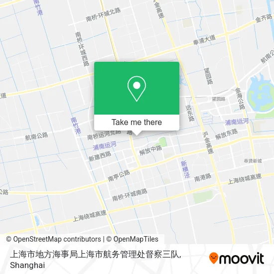 上海市地方海事局上海市航务管理处督察三队 map