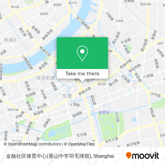 金杨社区体育中心(香山中学羽毛球馆) map