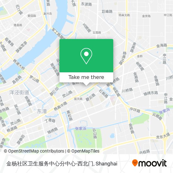 金杨社区卫生服务中心分中心-西北门 map