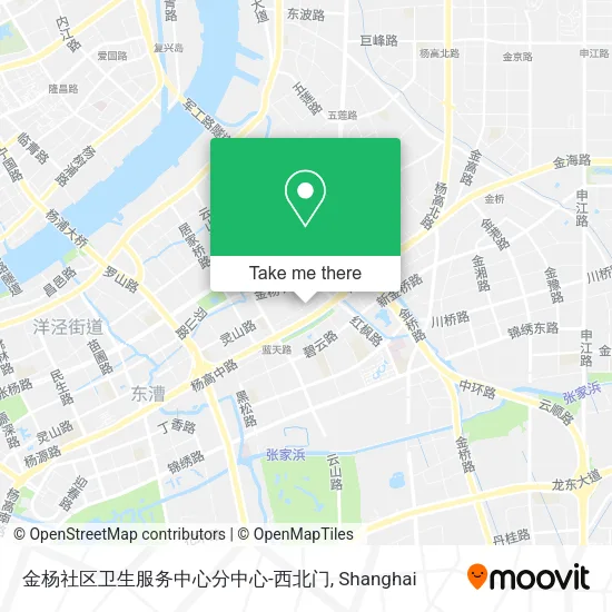 金杨社区卫生服务中心分中心-西北门 map