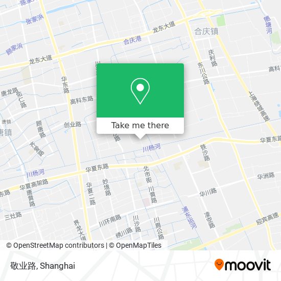 敬业路 map