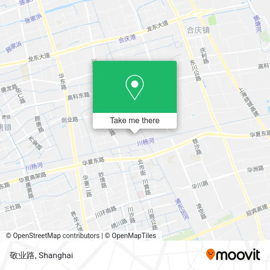 敬业路 map