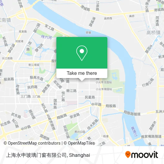 上海永申玻璃门窗有限公司 map