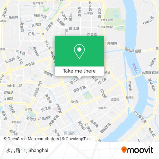永吉路11 map