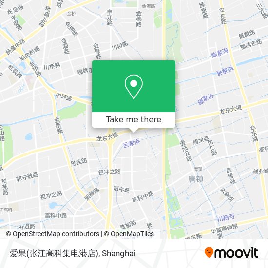爱果(张江高科集电港店) map