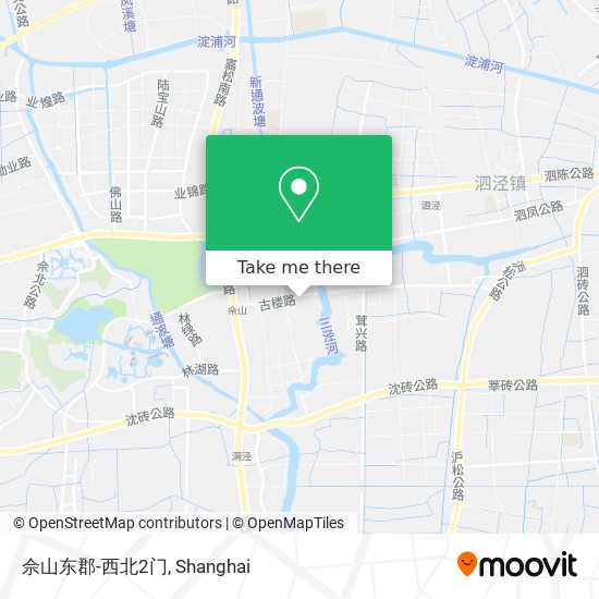 佘山东郡-西北2门 map