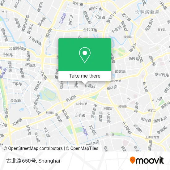 古北路650号 map