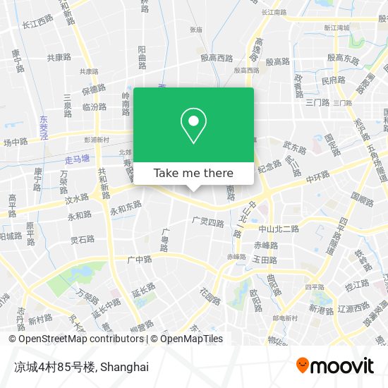 凉城4村85号楼 map