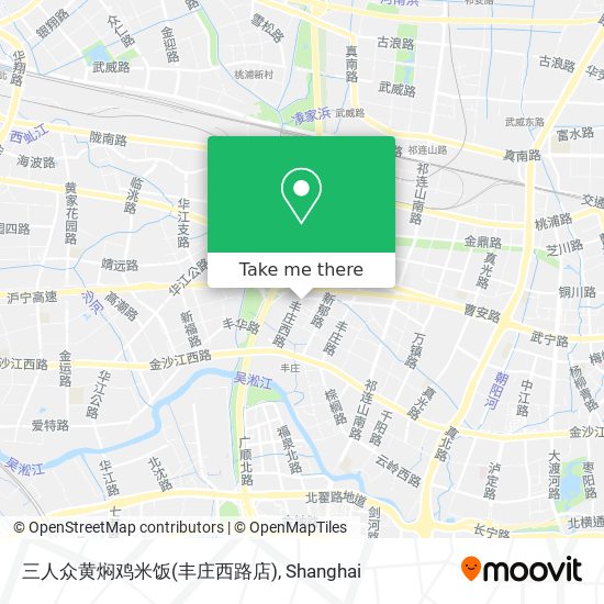 三人众黄焖鸡米饭(丰庄西路店) map