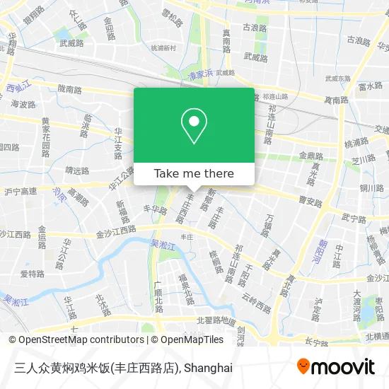 三人众黄焖鸡米饭(丰庄西路店) map