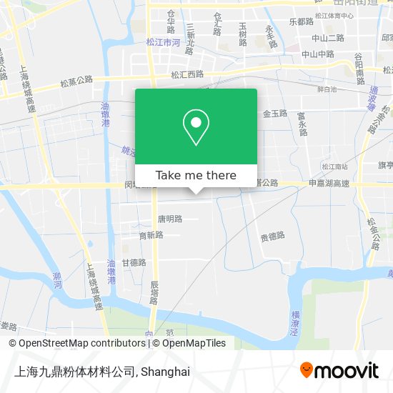 上海九鼎粉体材料公司 map