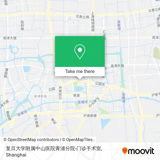 复旦大学附属中山医院青浦分院-门诊手术室 map