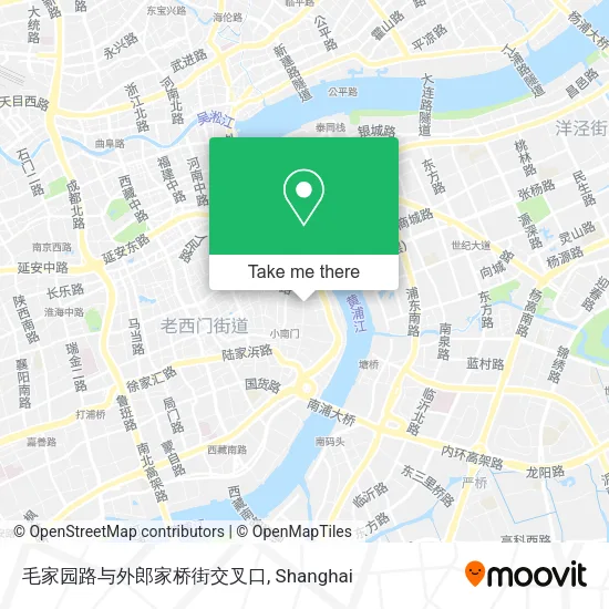 毛家园路与外郎家桥街交叉口 map