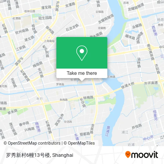 罗秀新村6幢13号楼 map