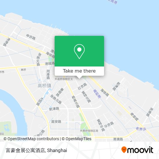 富豪會展公寓酒店 map