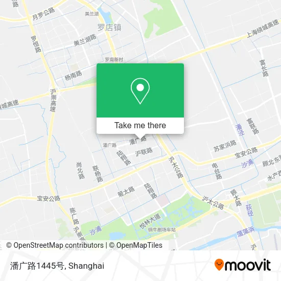 潘广路1445号 map