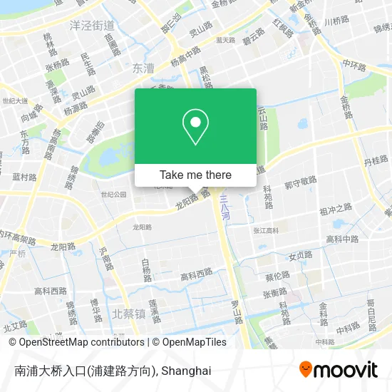 南浦大桥入口(浦建路方向) map