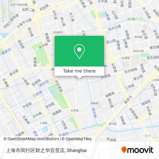 上海市闵行区财之华百货店 map