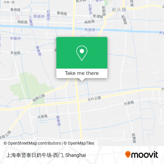 上海奉贤泰日奶牛场-西门 map