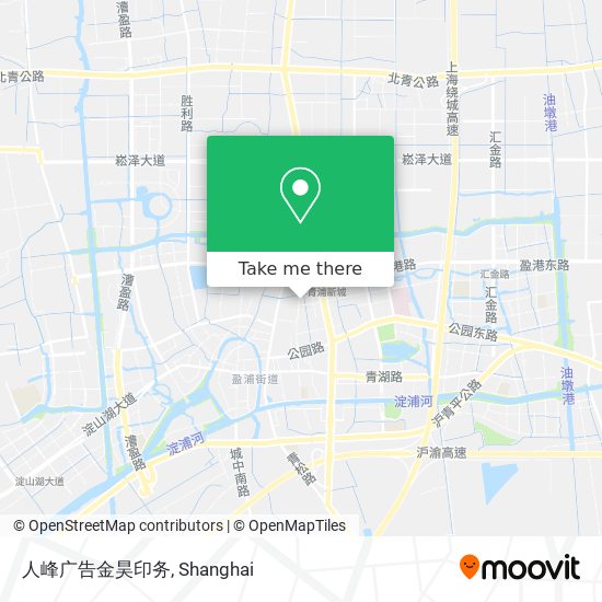 人峰广告金昊印务 map