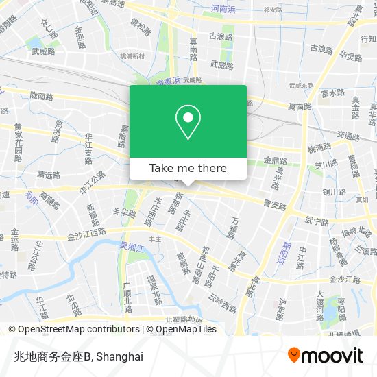 兆地商务金座B map