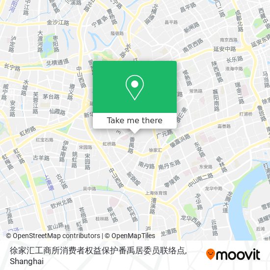 徐家汇工商所消费者权益保护番禹居委员联络点 map