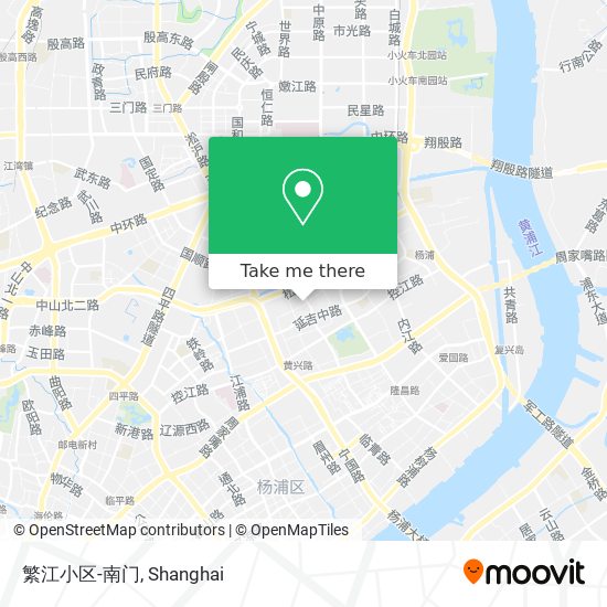繁江小区-南门 map