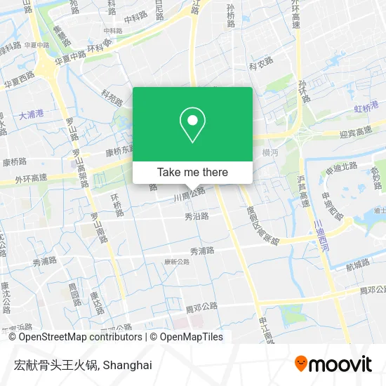宏献骨头王火锅 map