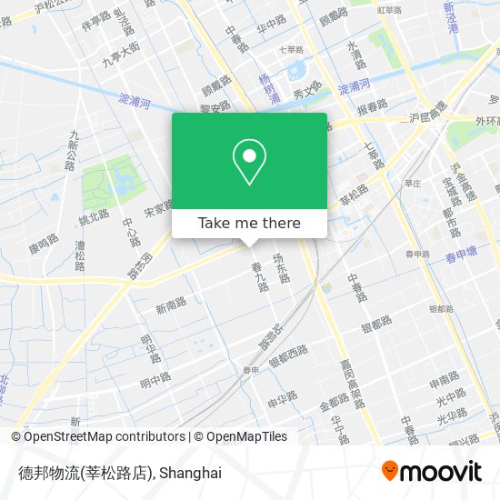 德邦物流(莘松路店) map